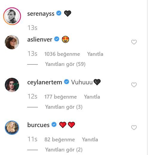 Serenay Sarıkaya göğüs dekoltesiyle olay oldu! Aslı Enver ve Burcu Esmersoy bile kalp bıraktı! 10