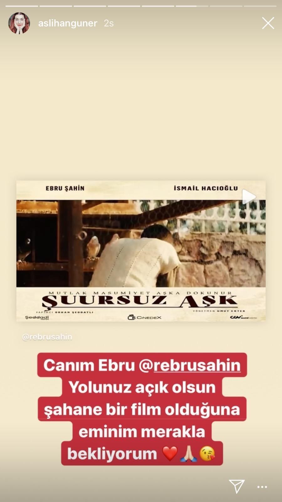 Aslıhan Güner'den Ebru Şahin'e şahane destek! 7