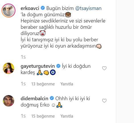 Erkan Avcı ve Tolgahan Sayışman'ın doğum günü mutluluğu 9