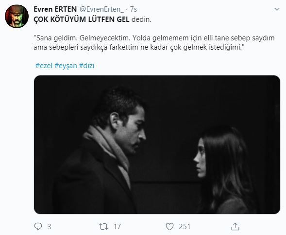 Aradan 10 yıl geçti ama Ezel dizisinde Eyşan'ın bir sözü sosyal medyada gündem oldu! 23