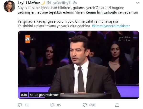 Sosyal medyada Kenan İmirzalıoğlu'nun yarışmacıya sabrı ve tavrı gündem oldu! 11