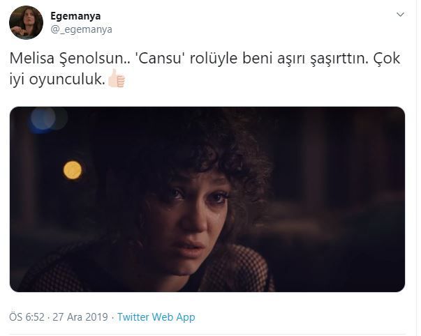 Melisa Şenolsun sevişme sahneleri ile değil oyunculuğu ile konuşulmalı! 15