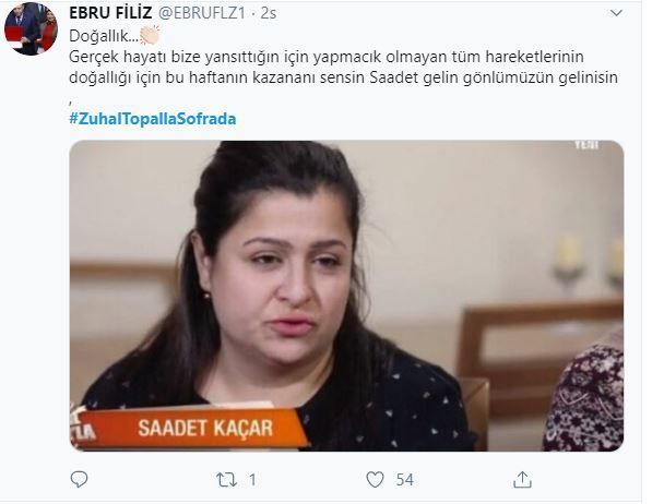 Zuhal Topal'la Sofrada gelin Saadet Kaçar sosyal medyada olay yaptı, gönüllerin birincisi! 13