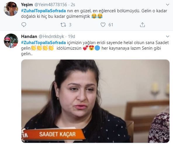 Zuhal Topal'la Sofrada gelin Saadet Kaçar sosyal medyada olay yaptı, gönüllerin birincisi! 15