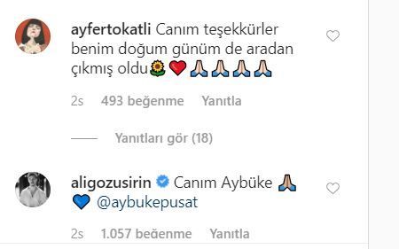 Aybüke Pusat diziden o fotoğrafı paylaşmasa çatlayacaktı! 9