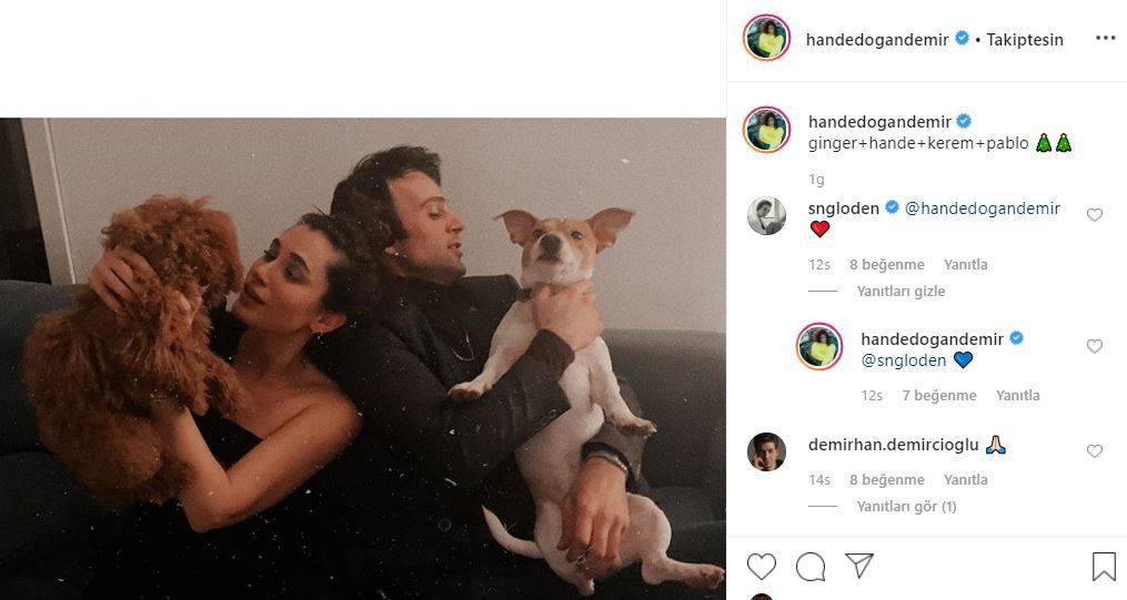 Hande Doğandemir yeni yıla yeni aşkla başladı! 7