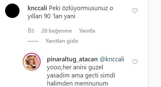 Pınar Altuğ'un 18 yaşındaki haline beğeni yağdı! 8