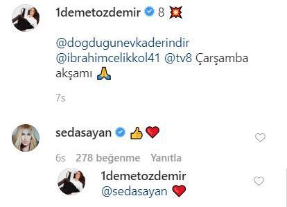 Demet Özdemir'e Seda Sayan'dan destek geldi! 7