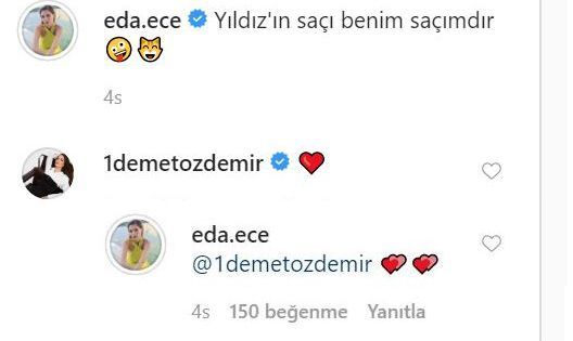 Demet Özdemir'e kalp bıraktıran Eda Ece'nin Yıldız Argun hali! 8