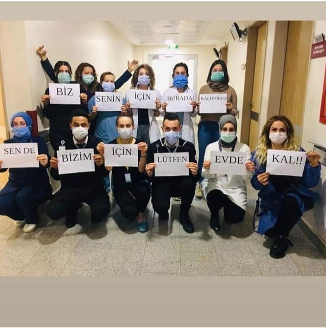 Pınar Altuğ sağlık çalışanlarına destek oldu! 7