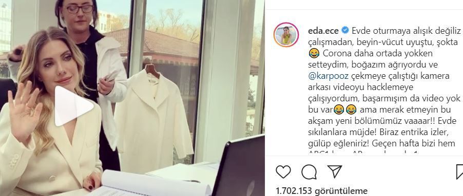 Yasak Elma seti için Eda Ece niye isyan etmiş şimdi daha iyi anlaşıldı! 11