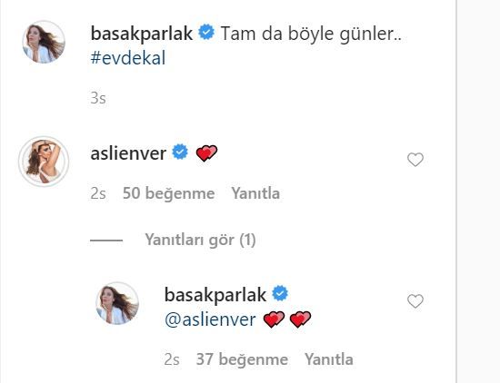 Aslı Enver ile Başak Parlak karşılıklı kalp bıraktı! 8