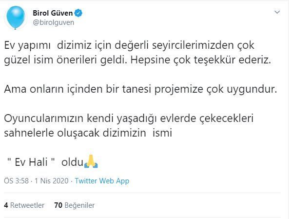 Seksenler'den sonra evde çekilen Ev Hali dizisi geliyor! 7