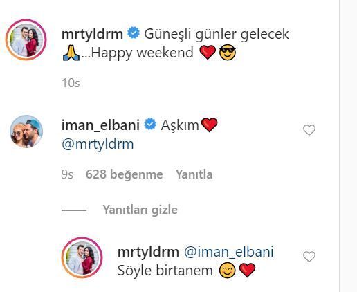 Murat Yıldırım'ın eşi İman Elbani'ye aşkı bir başka! 10