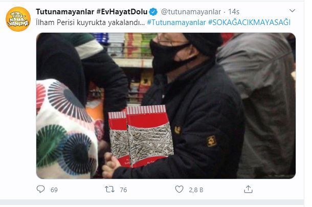 Tutunamayanlar sosyal medya hesabı espri mi, yoksa gaf mı yaptı? 8