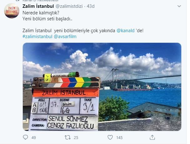 Zaim İstanbul dizisi bir eksik ile sete çıktı! 8