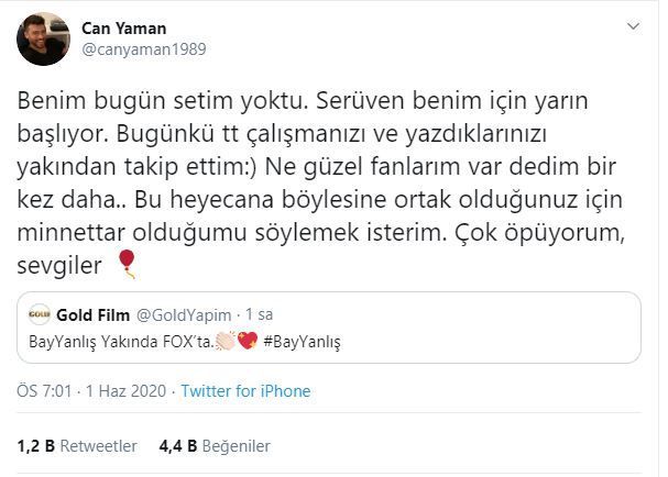 Can Yaman ve Bay Yanlış dizisi dünya çapında olay oldu; twitter yıkıldı! 9