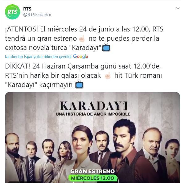 Karadayı dizisinin yurt dışında önemli başarısı! 7