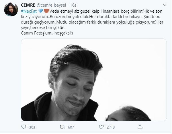 Cemre Baysel'den bir veda ve bir de yeni anlaşma! 7