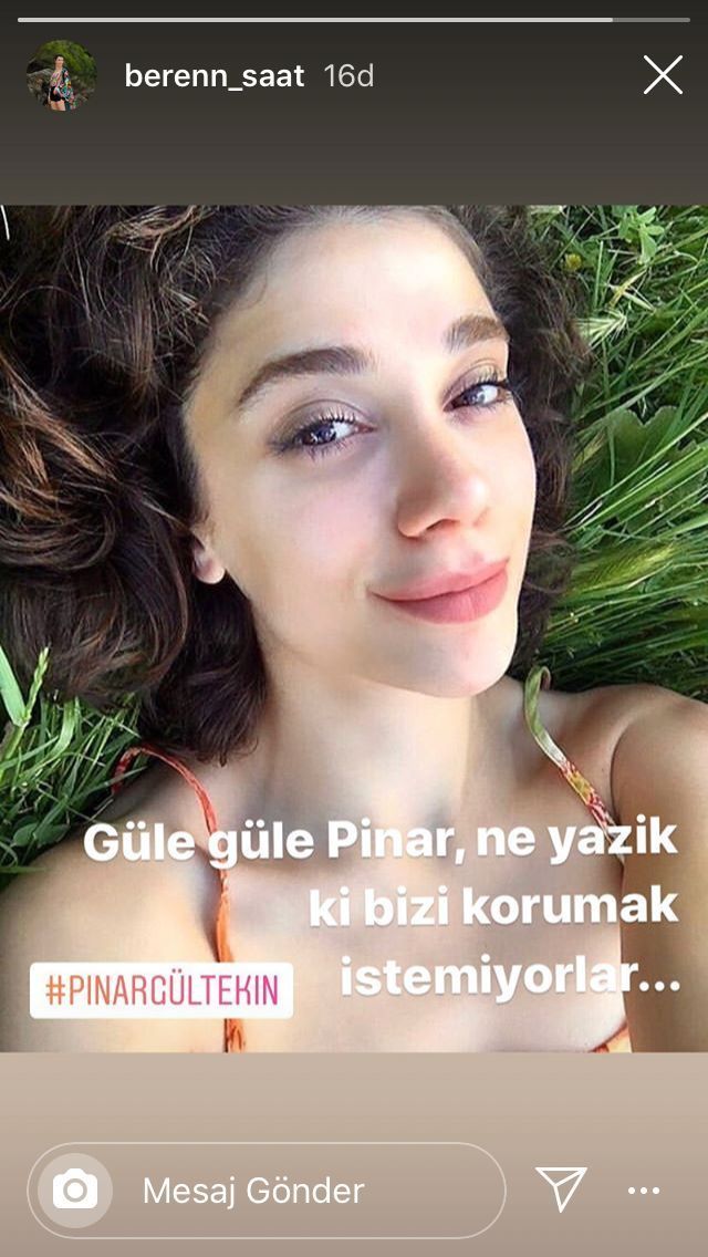 Beren Saat, Demet Özdemir, Nur Fettahoğlu, Hazal Kaya... Katledilen Pınar Gültekin için tek yürek oldu! 35