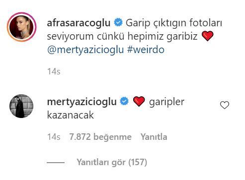 Afra Saraçoğlu ve Mert Yazıcıoğlu'nun garip çıkışı! 9