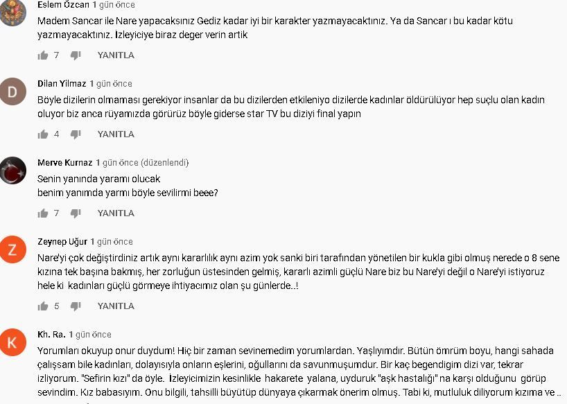 Sefirin Kızı dizisine isyan ettiler! "Nare'yi ne hale getirdiniz?" "Saplantılı aşk bu!" 15