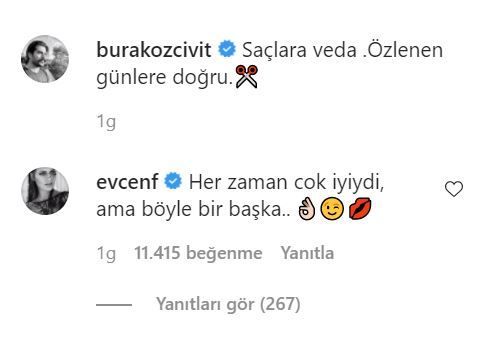 Fahriye Evcen beğendi ama Burak Özçivit hayranları aynı fikirde değil! 9