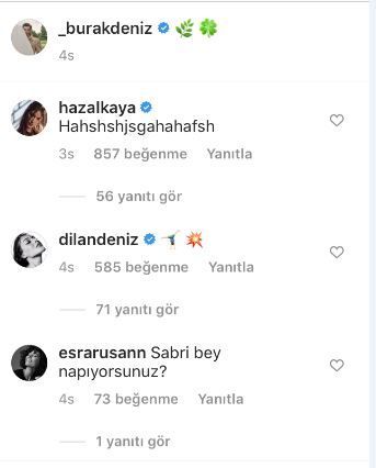 Burak Deniz'in kahkaha attıran pozu! Hazal Kaya ve Dilan Çiçek Deniz bile şaşırdı! 13