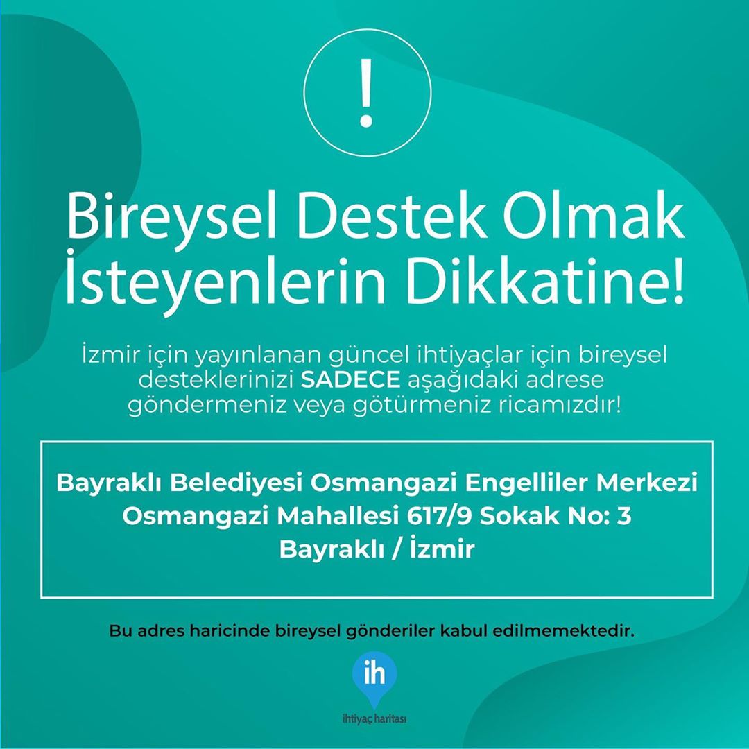 Mert Fırat, İzmir'deki depremzedelere yardım etmek isteyenler için o adresi yayınladı 7