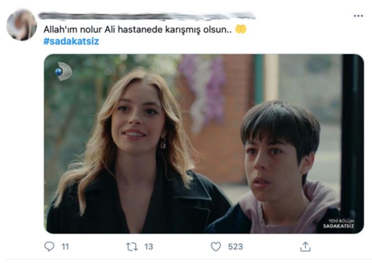 Sadakatsiz dizisinin Ali'si Alp Akar o kadar başarılı ki, sosyal medyada vuran vurana! 26