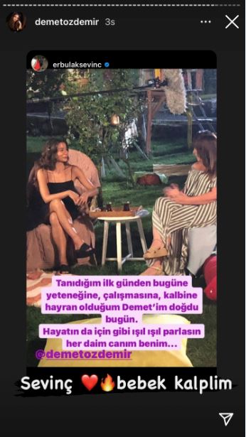 Demet Özdemir'e Doğduğun Ev Kaderindir oyuncularından kutlama! Eski dizisindeki rol arkadaşı da unutmadı! 10