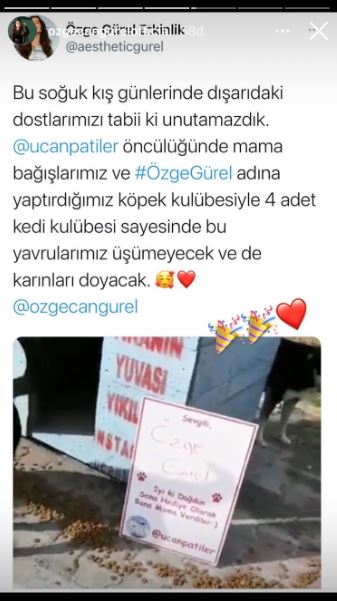 Özge Gürel'e hayranlarından gelen hediyeler duygu seli yaşattı! 22