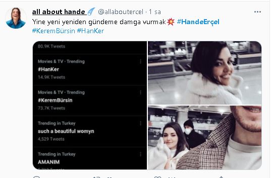 İki video ortalığı karıştırdı! Kerem Bürsin, Hande Erçel'e iltifatlar etti, hayranları yeniden aşk iddialarını dillendirdi! 9