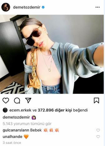 Demet Özdemir tarzıyla pek havalı olmuş! Dilan Çiçek Deniz, çiçek açmış sanki! Nilperi Şahinkaya, ustasına kalp bıraktı! 7