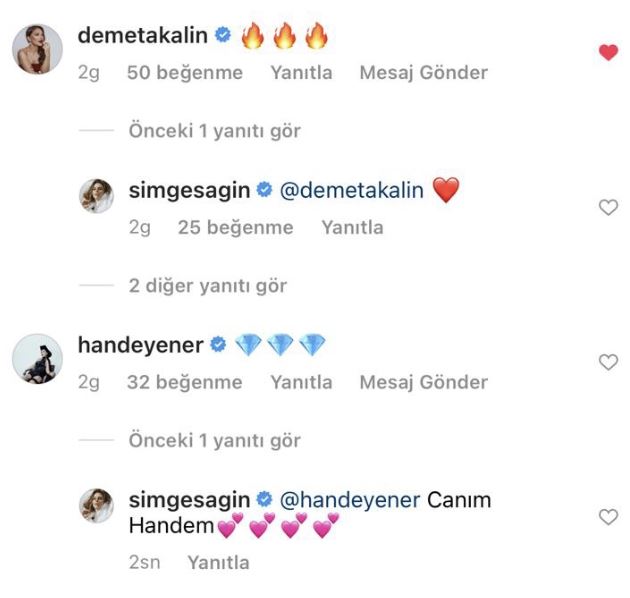Simge'ye Demet Akalın, İrem Derici ve Hande Yener'den destek! 7