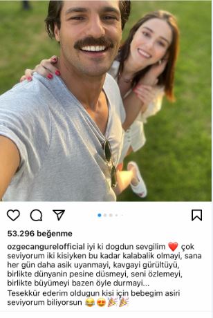 Özge Gürel, sevgilisi Serkan Çayoğlu'na doğum gününde aşk dolu mesajıyla dikkat çekti 13