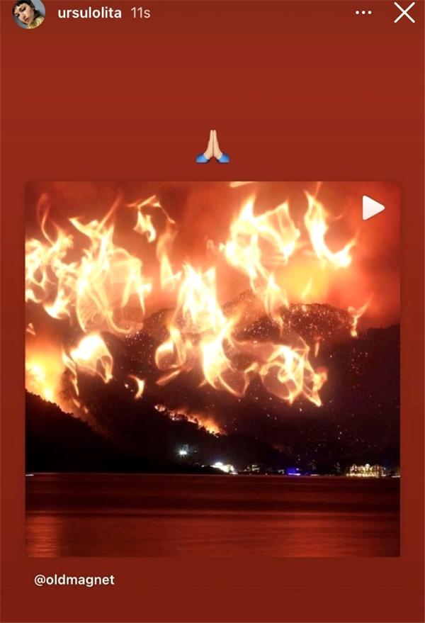 La Casa De Papel'in başrol oyuncusu Türkiye'deki yangınlarla ilgili paylaşım yaptı! 7