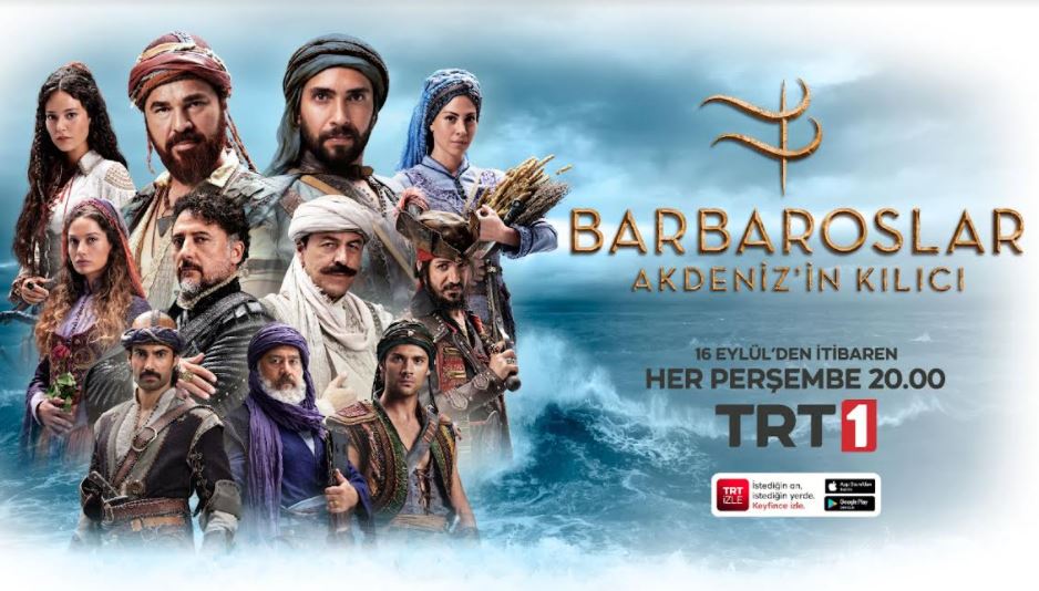Barbaroslar Akdeniz'in Kılıcı dizisinin afişi çok etkileyici! 2