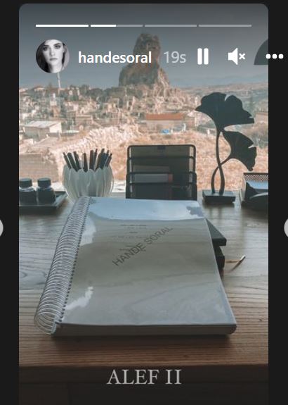 Hande Soral, Alef dizisindeTaner Ölmez'le ilgili sürprizi sosyal medyadan açık etti! 10