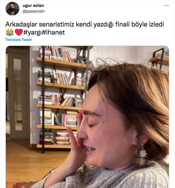 Yargı'nın senaristi Sema Ergenekon kendi yazdığı finali ağlayarak izledi! 10