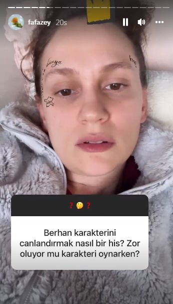 Farah Zeynep Abdullah koronavirüs vakalarından dolayı Bergen filminin setinin durmadığını söyledi!.. 11