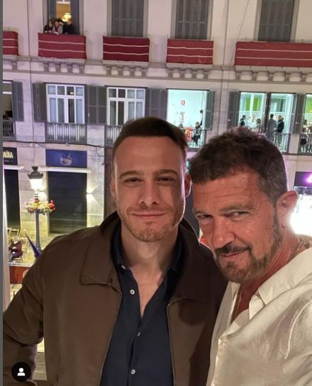 Dünyaca ünlü aktör Antonio Banderas'dan Kerem Bürsin'e İspanya'da sıcak karşılama!.. 10
