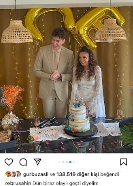 Ebru Şahin'in Makedonya'daki nikahında giydiği gelinlik, sosyal medyada büyük beğeni topladı 15