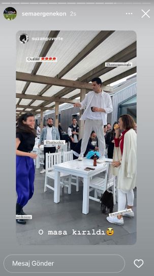 Yargı'nın sezon finali kutlamasında Kaan Urgancıoğlu masayı kırdı! 13