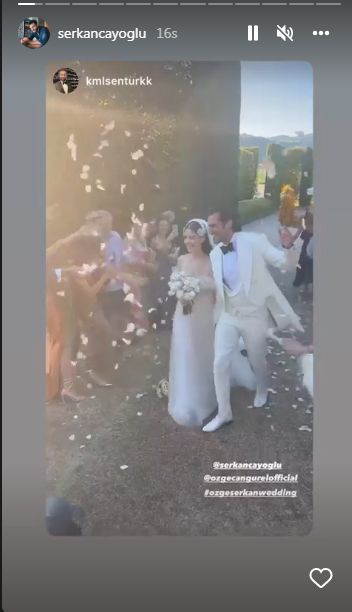 Özge Gürel ve Serkan Çayoğlu çifti İtalya'da muhteşem bir düğün yaptı!.. 11