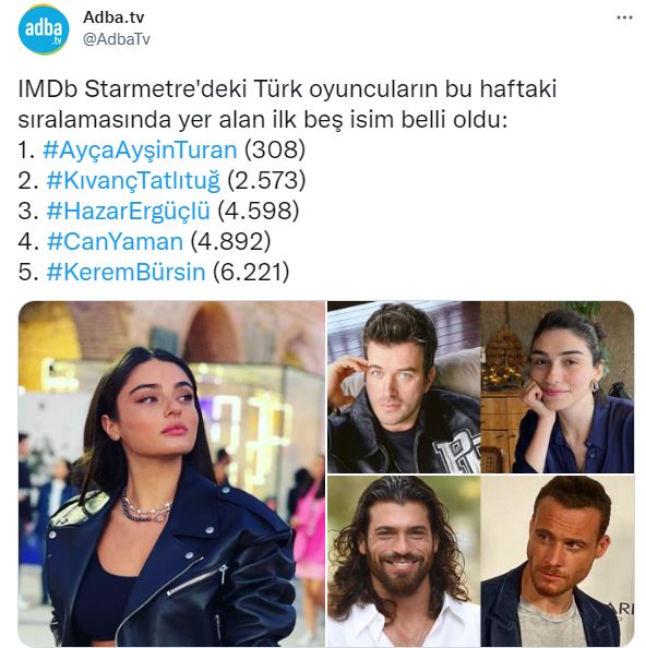 Yayında dizisi olmayan Ayça Ayşin Turan zirvede, Yalı Çapkını ile reyting rekoru kıran Afra Saraçoğlu düşüşte! 9