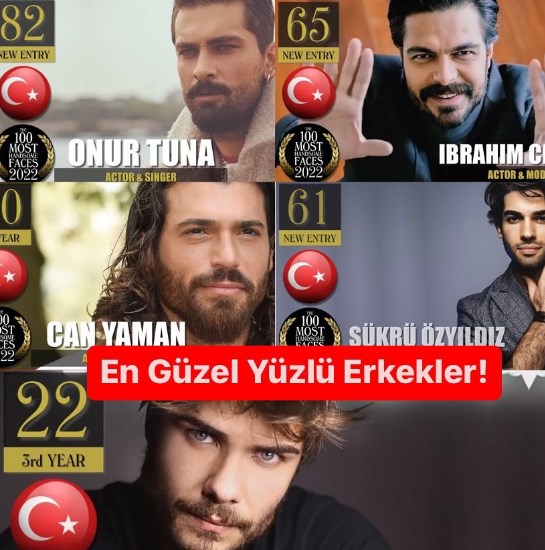 Dünyanın en yakışıklı yüzü listesinde Türkiye'den Can Yaman ve Onur Tuna ile beraber bakın hangi oyuncular var! 7
