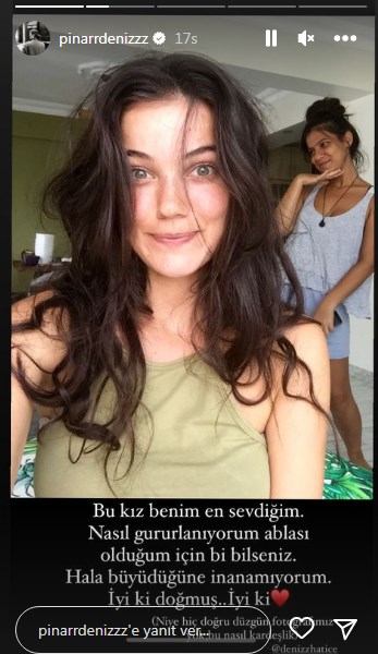 Pınar Deniz kız kardeşinin doğum gününü böyle kutladı! 8