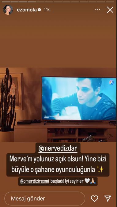 Merve Dizdar'ı Ömer dizisinde görenler şaşırdı, ilk tebrik ise Masumlar Apartmanı'ndaki partnerinden geldi! 36