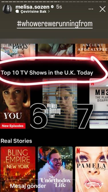 Netflix'in Türk dizisi, dünya ve Türkiye'de Top 10 listelerini alt üst etti! 20